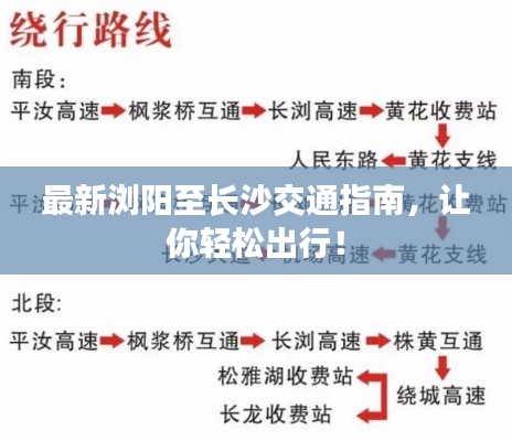 最新浏阳至长沙交通指南，让你轻松出行！