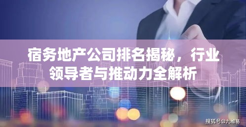 宿务地产公司排名揭秘,行业领导者与推动力全解析