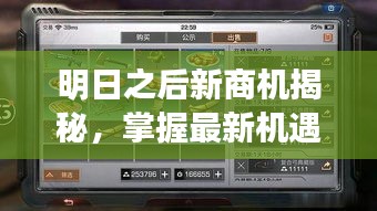 明日之后新商机揭秘,掌握最新机遇,轻松致富攻略