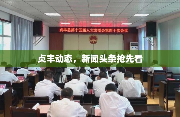 贞丰动态,新闻头条抢先看