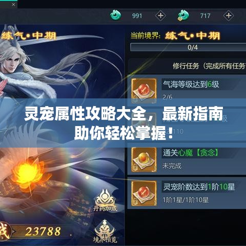 灵宠属性攻略大全,最新指南助你轻松掌握!