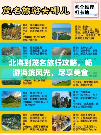 北海到茂名旅行攻略,畅游海滨风光,尽享美食之旅