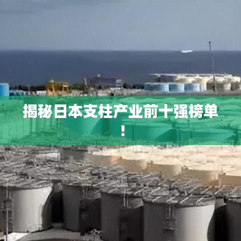 揭秘日本支柱产业前十强榜单!