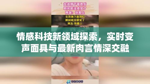 情感科技新领域探索，实时变声面具与最新肉言情深交融