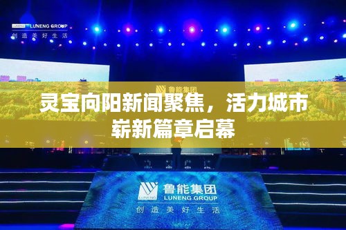 灵宝向阳新闻聚焦，活力城市崭新篇章启幕