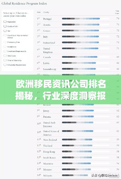 欧洲移民资讯公司排名揭秘，行业深度洞察报告