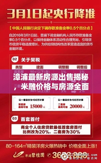 漳浦最新房源出售揭秘,米雕价格与房源全面解析
