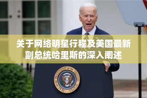 关于网络明星行程及美国最新副总统哈里斯的深入阐述