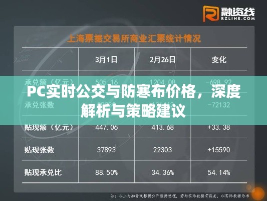 PC实时公交与防寒布价格，深度解析与策略建议