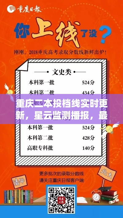 重庆二本投档线实时更新,星云监测播报,最新动态一网打尽!