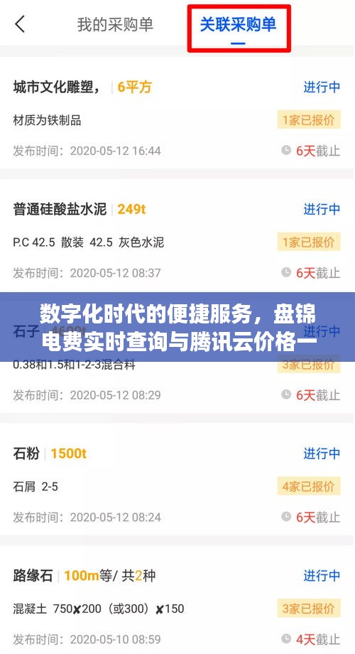 数字化时代的便捷服务,盘锦电费实时查询与腾讯云价格一览