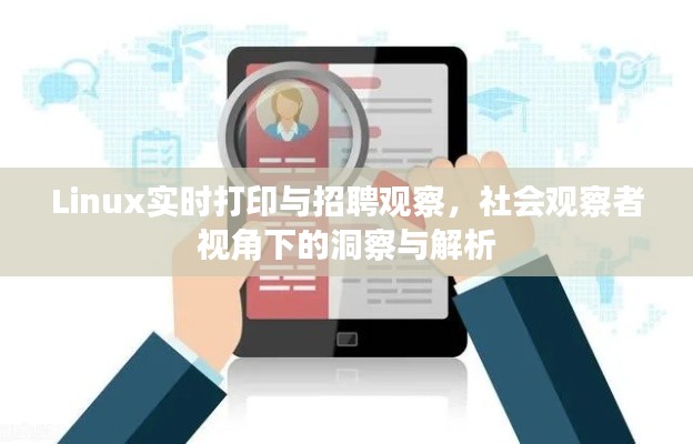 Linux实时打印与招聘观察，社会观察者视角下的洞察与解析