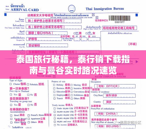 泰国旅行秘籍,泰行销下载指南与曼谷实时路况速览