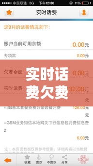 实时话费欠费应对指南,金小狗价格探秘