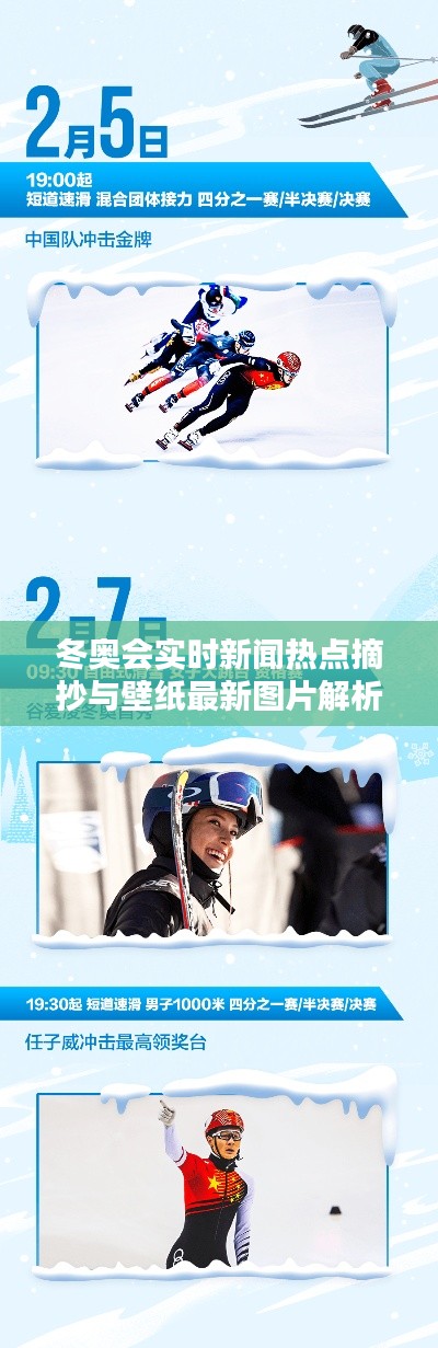 冬奥会实时新闻热点摘抄与壁纸最新图片解析