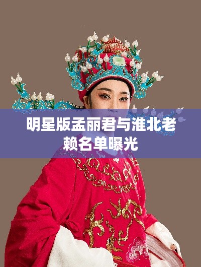 明星版孟丽君与淮北老赖名单曝光