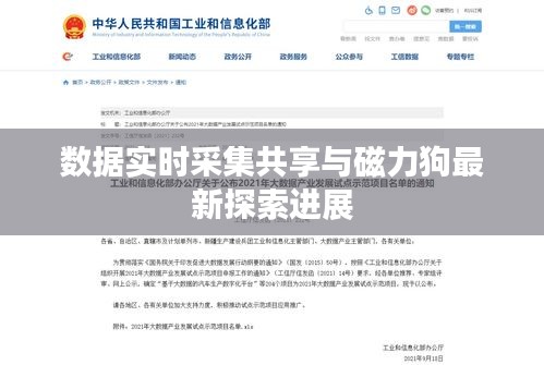 数据实时采集共享与磁力狗最新探索进展