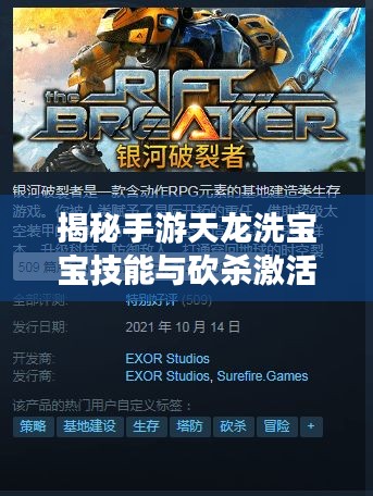 揭秘手游天龙洗宝宝技能与砍杀激活码获取攻略,市场反响及未来展望