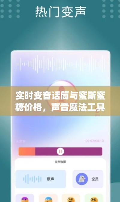 实时变音话筒与蜜斯蜜糖价格，声音魔法工具大揭秘