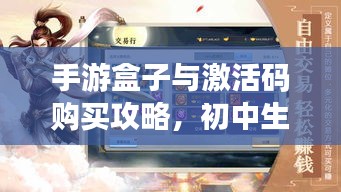 手游盒子与激活码购买攻略,初中生游戏世界的新门户指南