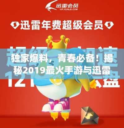 独家爆料，青春必备！揭秘2019最火手游与迅雷会员激活码全攻略，你准备好了吗？