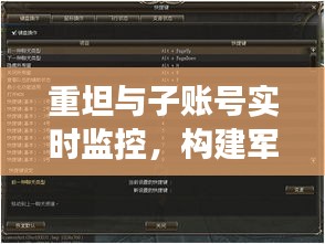 重坦与子账号实时监控,构建军事透明化监控新体系