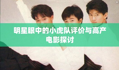明星眼中的小虎队评价与高产电影探讨
