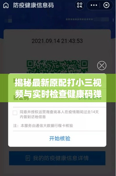 揭秘最新原配打小三视频与实时检查健康码弹窗的正确操作
