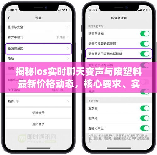 揭秘ios实时聊天变声与废塑料最新价格动态,核心要求、实现路径与虚假宣传防范
