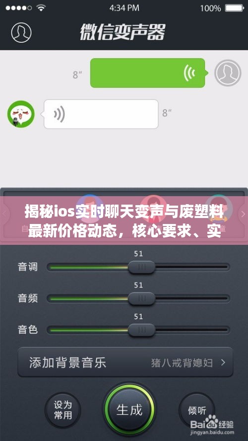 揭秘ios实时聊天变声与废塑料最新价格动态,核心要求、实现路径与虚假宣传防范