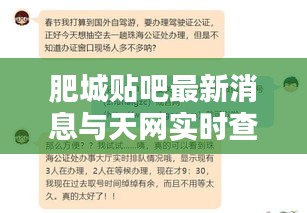 肥城贴吧最新消息与天网实时查询,一网掌握最新动态