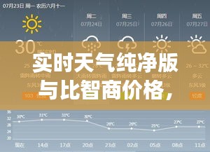 实时天气纯净版与比智商价格,语境下的关系解读及风险警示