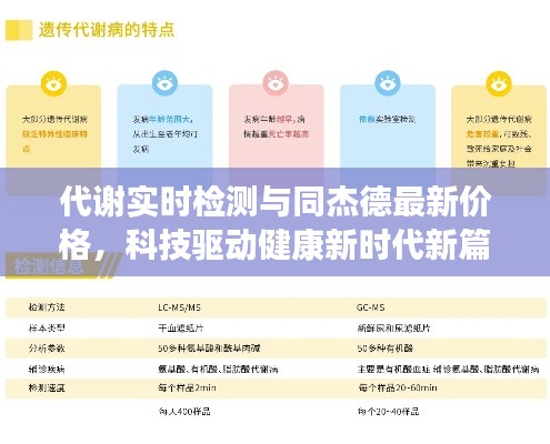 代谢实时检测与同杰德最新价格,科技驱动健康新时代新篇章
