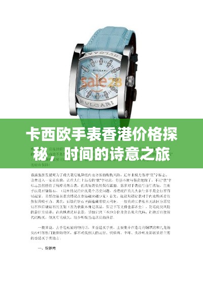 卡西欧手表香港价格探秘，时间的诗意之旅