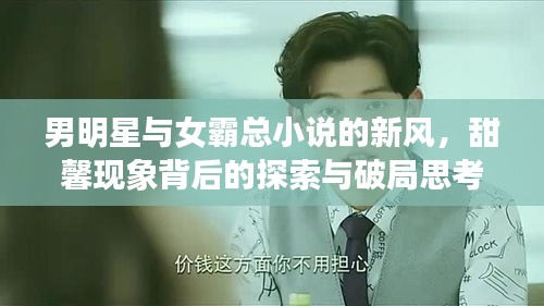男明星与女霸总小说的新风,甜馨现象背后的探索与破局思考