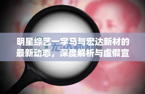 明星综艺一字马与宏达新材的最新动态,深度解析与虚假宣传警惕