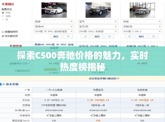 探索C500奔驰价格的魅力，实时热度榜揭秘