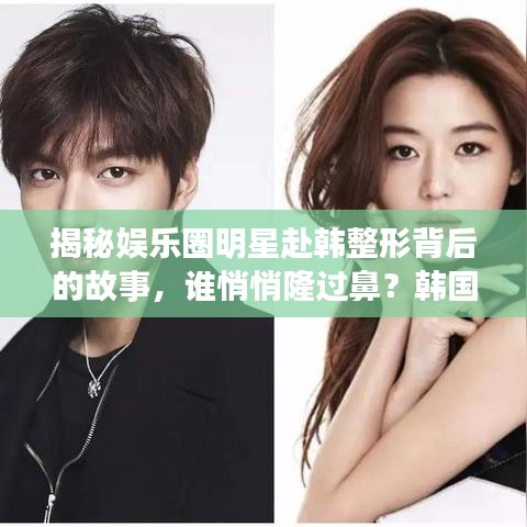 揭秘娱乐圈明星赴韩整形背后的故事,谁悄悄隆过鼻?韩国最新动态曝光