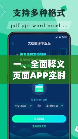 一、全面释义页面APP实时翻译与指南者二手车价格主题