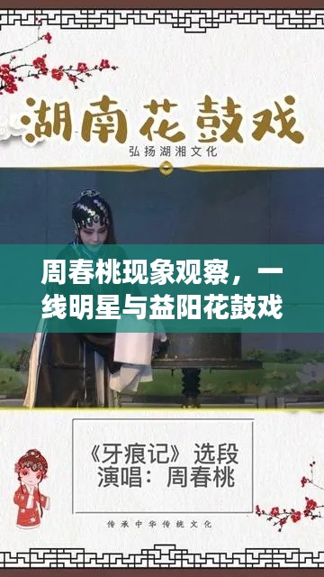 周春桃现象观察,一线明星与益阳花鼓戏的传承创新之路