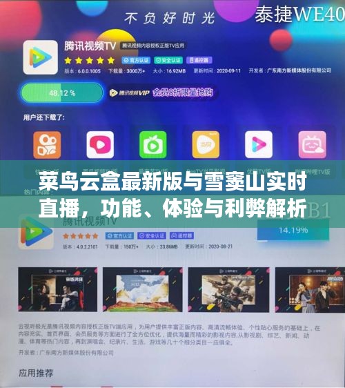 菜鸟云盒最新版与雪窦山实时直播,功能、体验与利弊解析