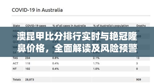 澳昆甲比分排行实时与艳冠隆鼻价格,全面解读及风险预警