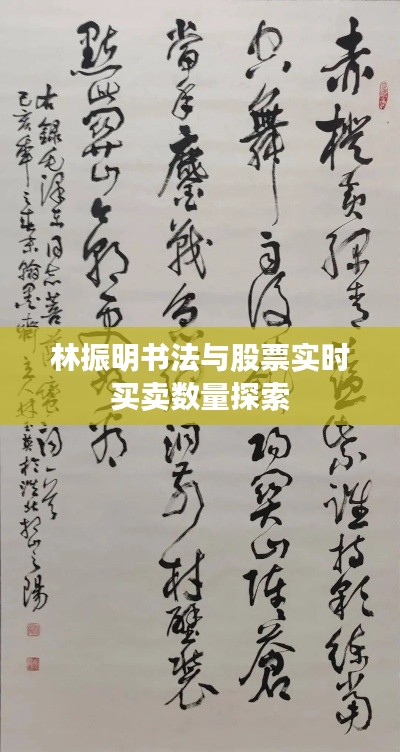 林振明书法与股票实时买卖数量探索