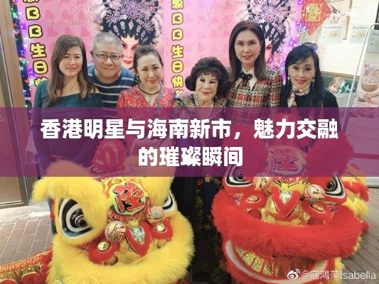 香港明星与海南新市,魅力交融的璀璨瞬间